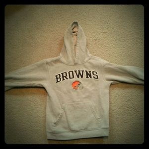 Cleveland Browns Youth Sweatshirt Size Medium